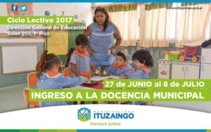 Ingreso a la docencia municipal
