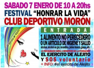 Jornada solidaria en Morón