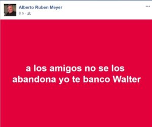 Apoyo de Meyer a Otta
