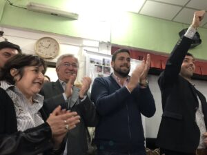 Delfino con Ocaña y Basavilbaso