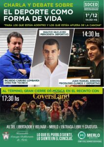 Charla debate en Merlo