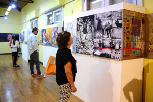Muestra artística en Hurlingham