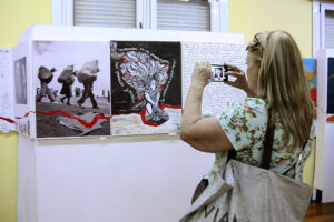 Muestra artística en Hurlingham