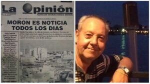 Portada del primer ejemplar del diario que se edita desde junio de 1993 por Alberto Ventosa.
