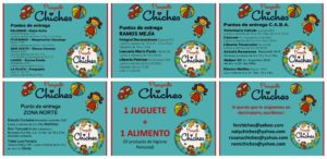 Direcciones para entregar los juguetes
