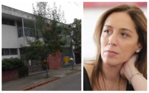 La escuela N° 47 donde ocurrió el episodio con la gobernadora Vidal está ubicada en la calle Luis Viale entre Flora y El Ceibo de Haedo.