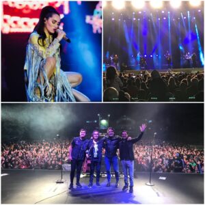 Lali Espósito y Los Nocheros congregaron en Hurlingham a una importante cantidad de público que cantó, bailó y disfrutó de ambas presentaciones.