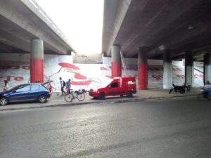 Mural 50 en Morón