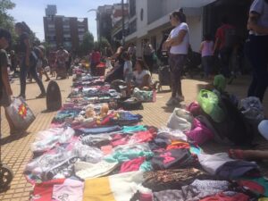 Feria de rebusque en Morón