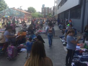Feria de rebusque en Morón