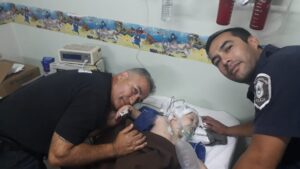 Niño rescatado en Ituzaingó