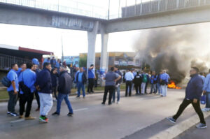 Chofer baleado en La Matanza