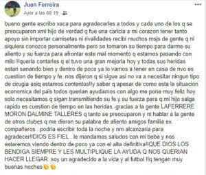 Juan Ferreira Facebook