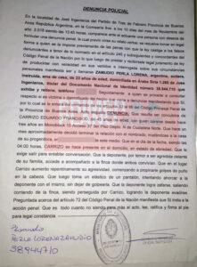 Denuncia Perla Zamudio