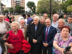 Homenaje a Alfonsín