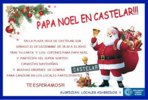 Carroza de Papá Noel en Castelar